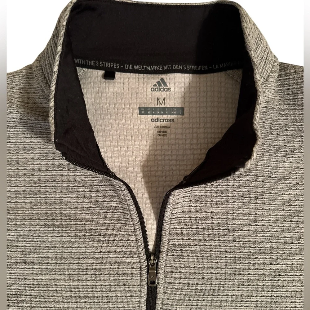 Adidas Men's addicross quarter zip pullover - Picture 3 of 7